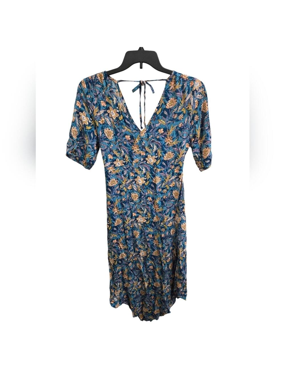 NWT Women's Small blue floral dress